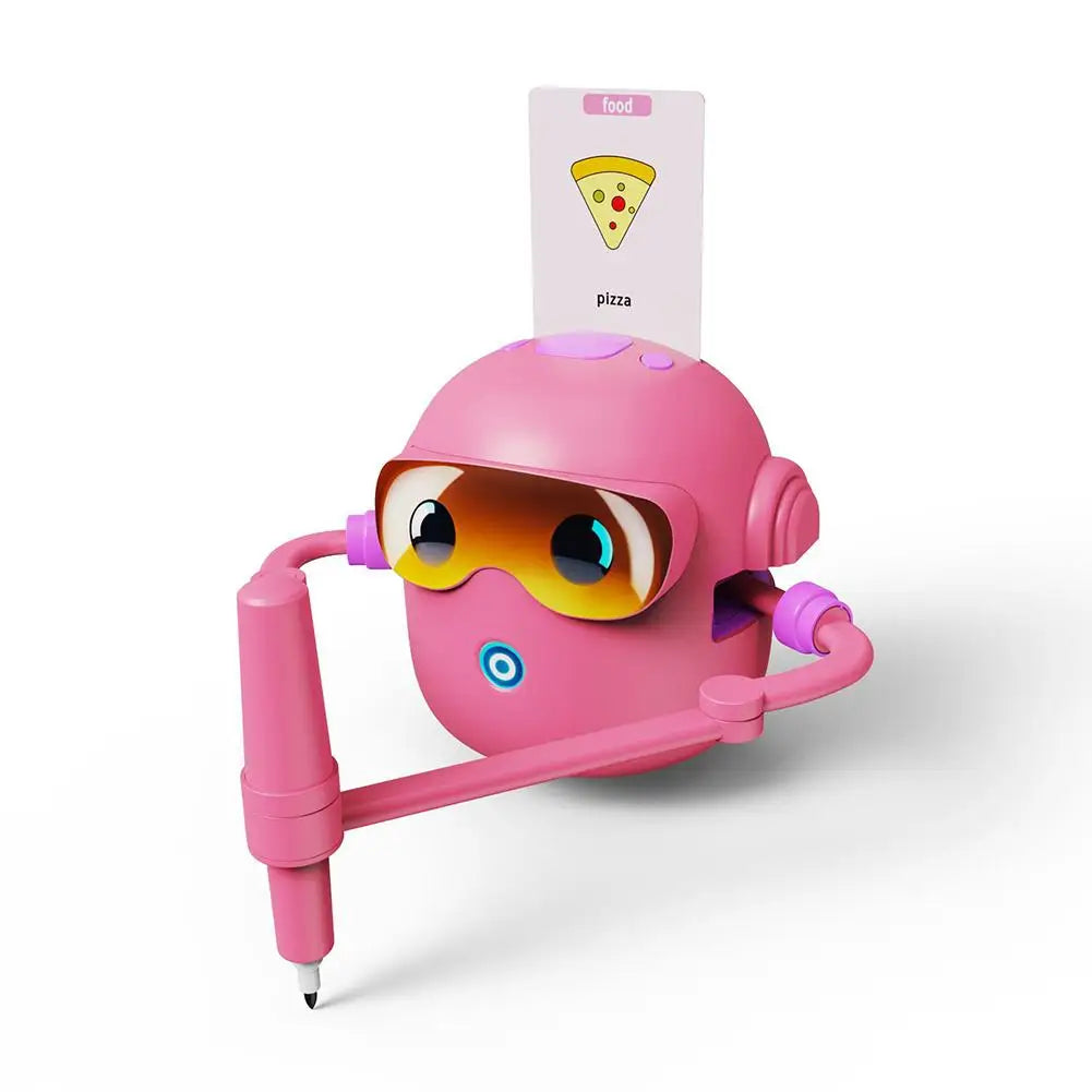 Robot inteligente de dibujo con voz para niños, interactivo, para la educación temprana, máquina de dibujo, pintura mágica, regalo para niños y niñas.
