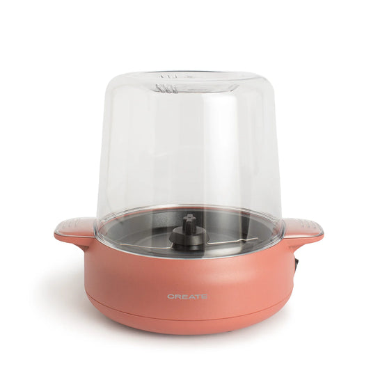 Máquina de palomitas preparado también para fundir de mantequilla - Estudio para hacer palomitas