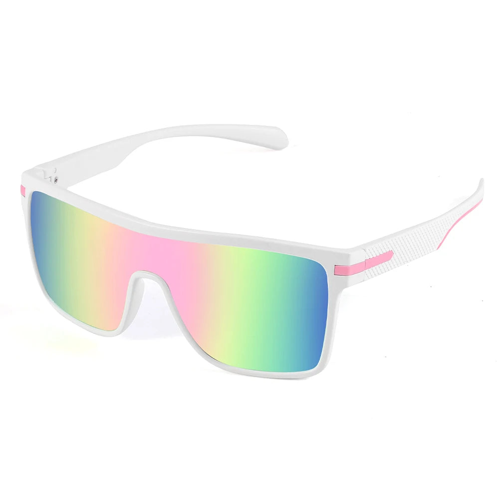 Gafas de Sol Polarizadas para Hombre y Mujer | Lentes UV400 Antirreflejo, Diseño Cuadrado Extragrande, Ideales para Conducir y Actividades al Aire Libre