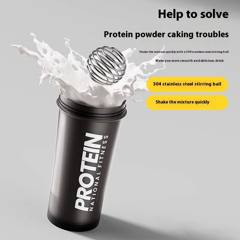 Vaso mezclador Gianxi para fitness, deportes, agua, proteína en polvo, mezcla para preparar batidos, masculino y femenino