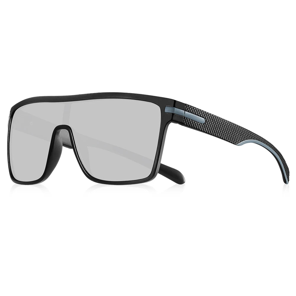Gafas de Sol Polarizadas para Hombre y Mujer | Lentes UV400 Antirreflejo, Diseño Cuadrado Extragrande, Ideales para Conducir y Actividades al Aire Libre