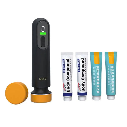 Máquina de pulido, lijado y encerado de coches a 12000 RPM. Repara arañazos en la pintura del coche y elimina la película de aceite del parabrisas