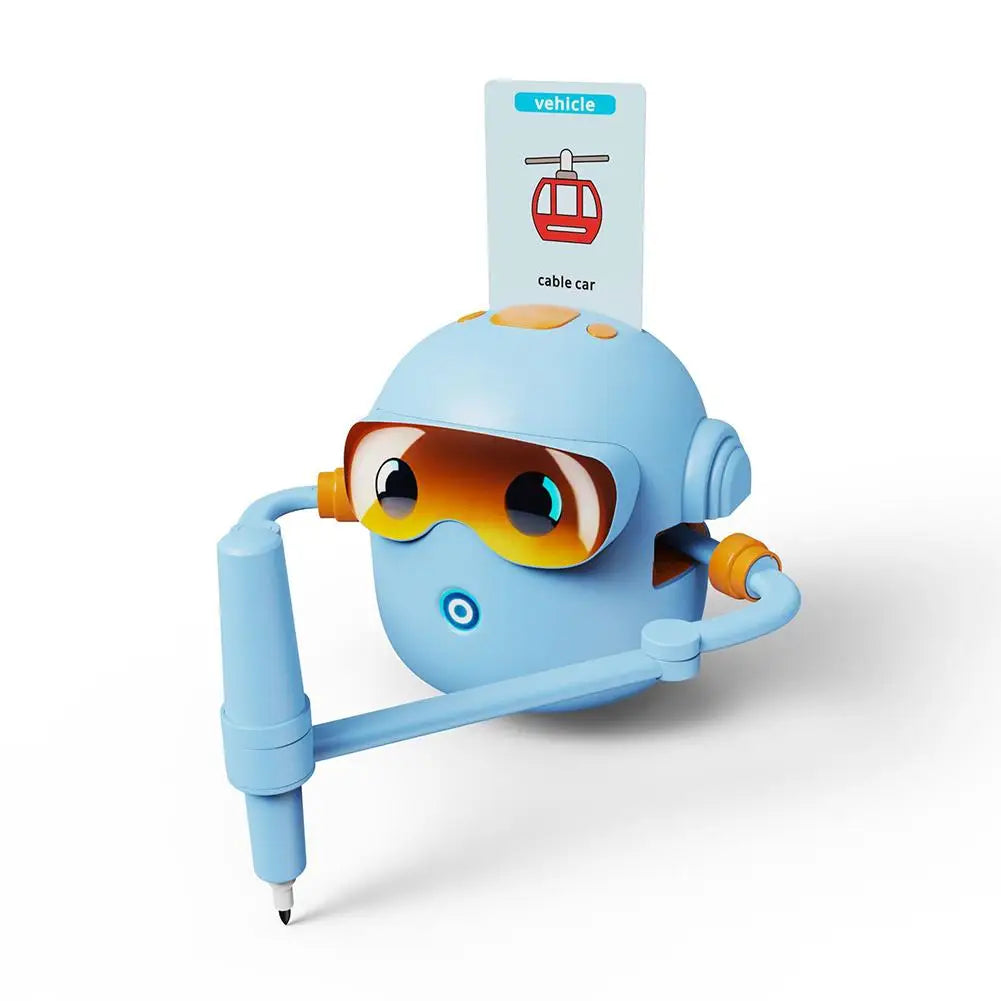 Robot inteligente de dibujo con voz para niños, interactivo, para la educación temprana, máquina de dibujo, pintura mágica, regalo para niños y niñas.