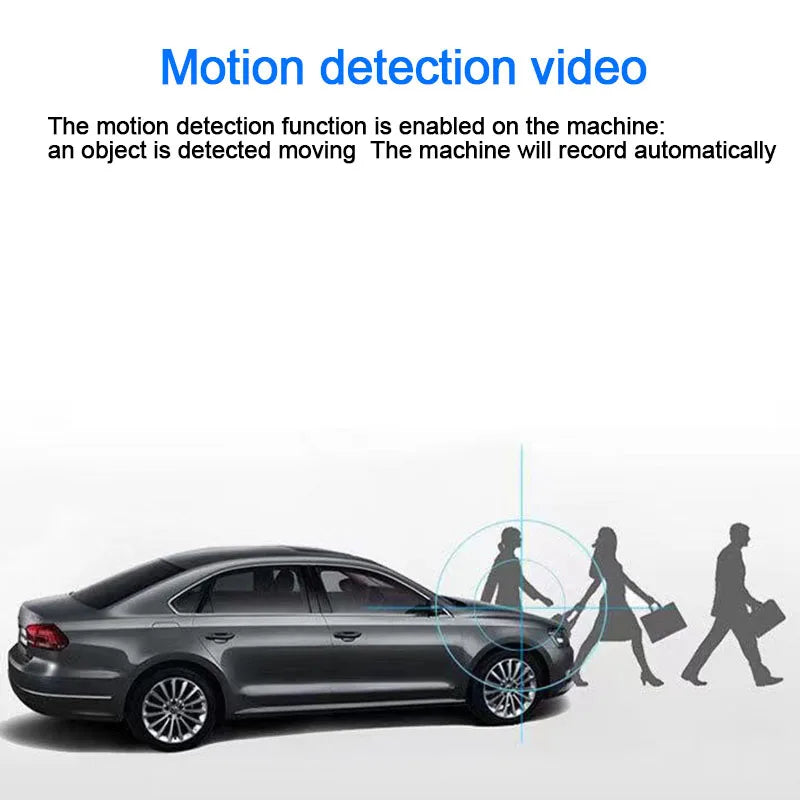 Cámara de salpicadero de alta definición 1080p, cámara trasera opcional y tarjeta de memoria de 32 GB, función de visión nocturna, grabación en bucle.