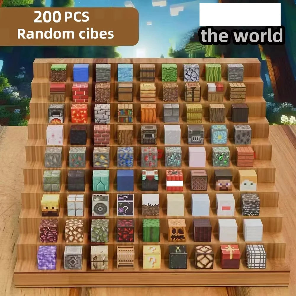 Bloques magnéticos, bloques de construcción magnéticos, cubos magnéticos, juguetes para niños pequeños, juguetes sensoriales STEM para niños de 3 a 5, de 4 a 6, de 5 a 7 y de 6 a 8 años.