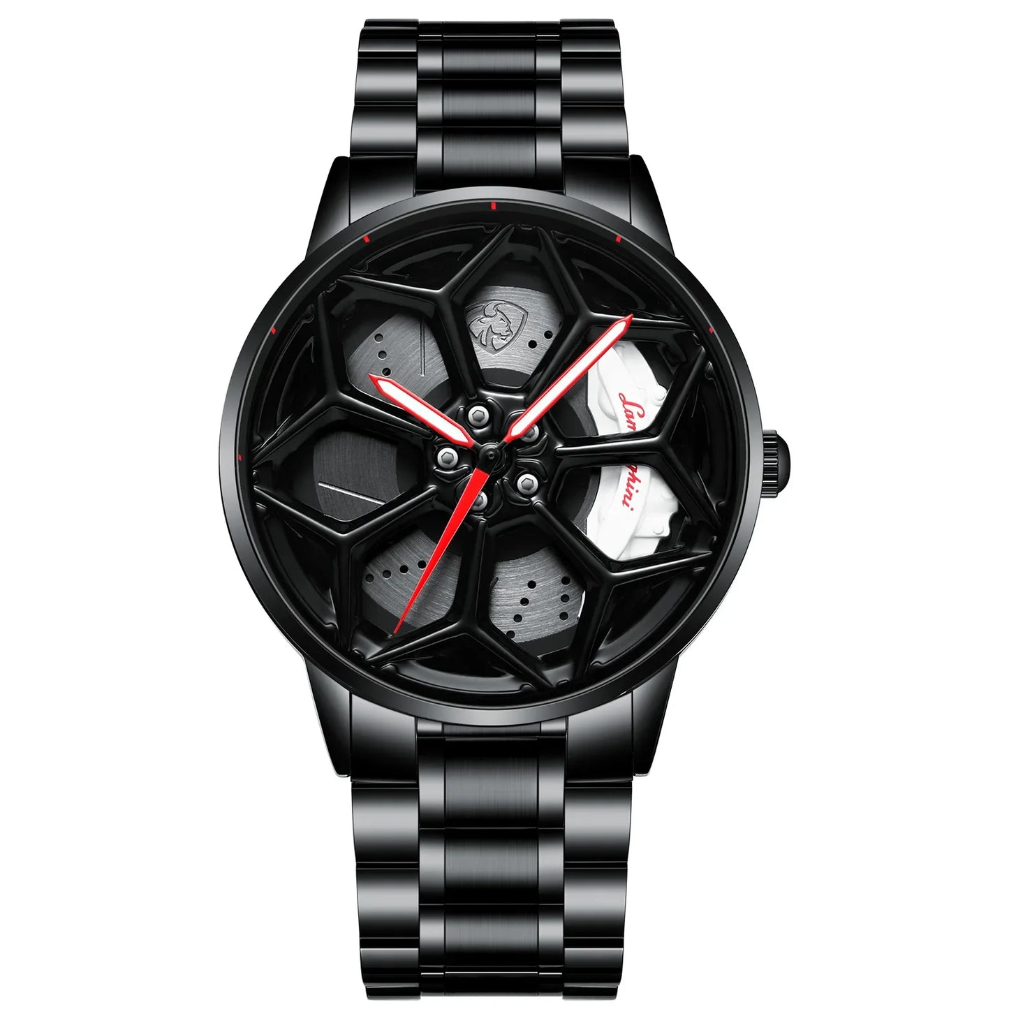 Reloj de hombre SVJ 2025, lote ** Reloj con buje modificado, rotación de 360°, movimiento luminoso, cuarzo, edición limitada de lujo