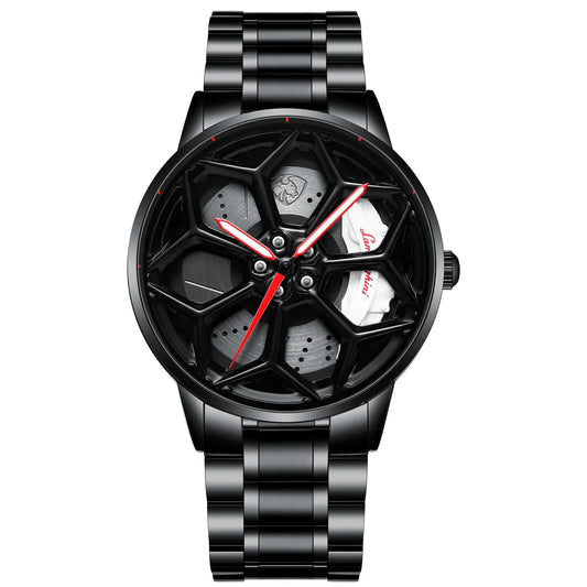 Reloj de hombre SVJ 2025, lote ** Reloj con buje modificado, rotación de 360°, movimiento luminoso, cuarzo, edición limitada de lujo