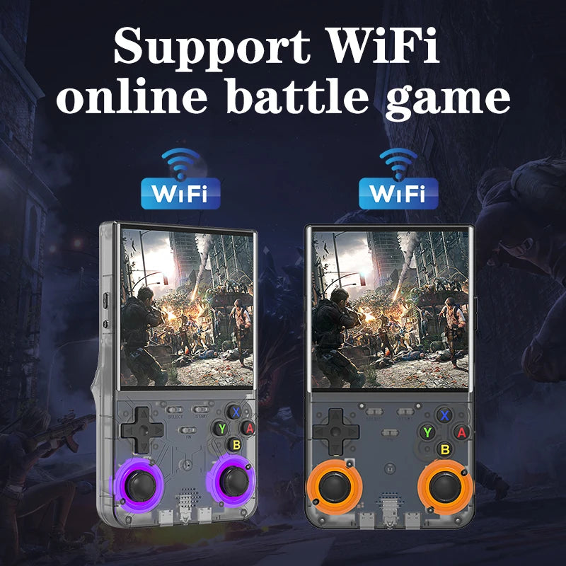 Consola portátil retro R36 Ultra, pantalla IPS de 4 pulgadas, emulador de juegos portátil, reproductor de vídeo de bolsillo, 64 GB/128 GB, más de 20 000 juegos.