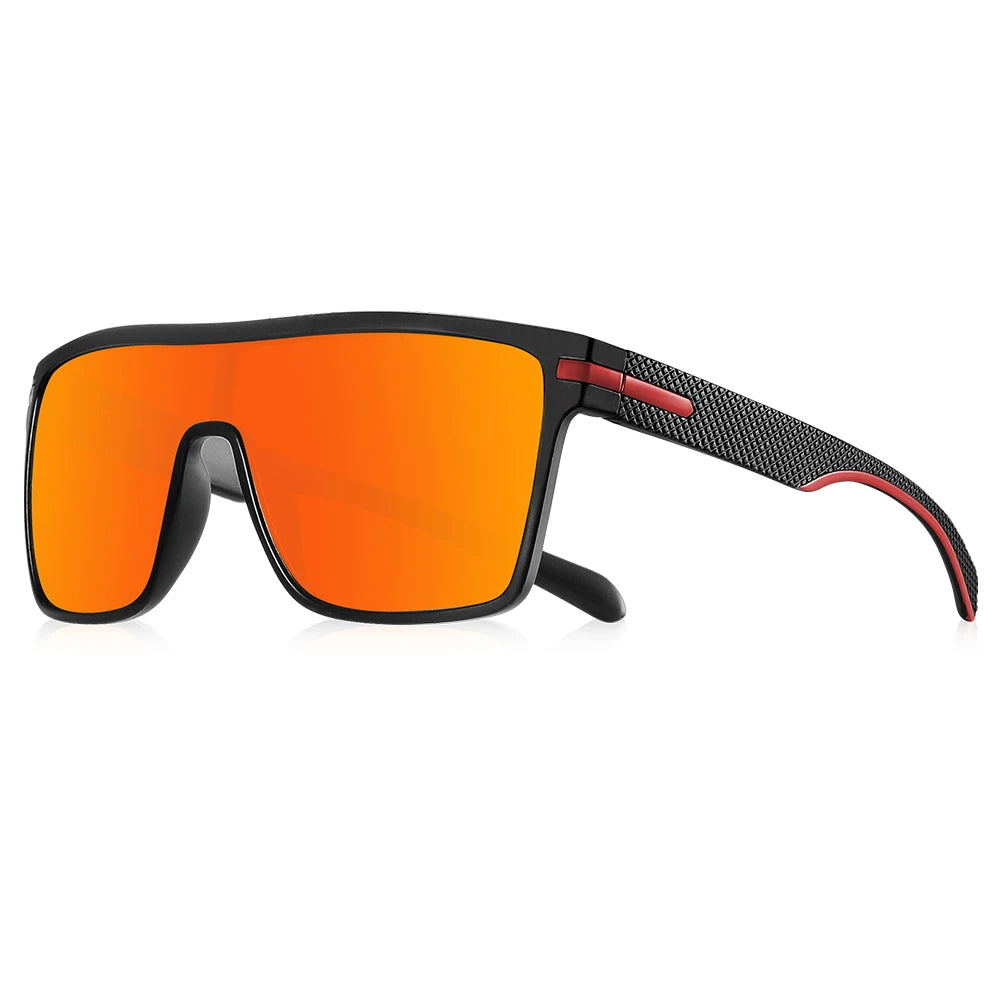 Gafas de Sol Polarizadas para Hombre y Mujer | Lentes UV400 Antirreflejo, Diseño Cuadrado Extragrande, Ideales para Conducir y Actividades al Aire Libre